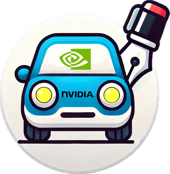 SIL-Wheel mascot: a car holding a pen, from the open-source repository